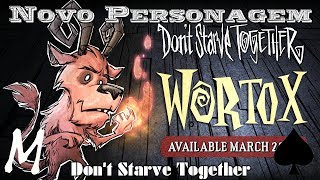 Wortox Novo Personagem Dont Starve Together  Informações [upl. by Ateerys]