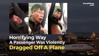 This Doctor Was Violently Removed From A United Airlines Flight [upl. by Yentrok]