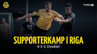 Supporterne møtes til kamp og vi tar tempen dagen før oppgjøret mot RFS  433 Direkte fra Riga [upl. by Ailido616]