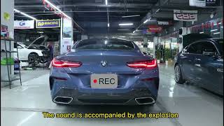 For BMW 840i Exhaust [upl. by Eaver]