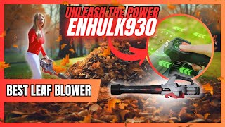 Enhulk Leaf Blower Best Cordless Leaf Blower [upl. by Carper]