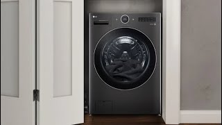 LG launches the Mega Capacity Smart WashCombo Washer Dryer for the US market [upl. by Sabanrab]