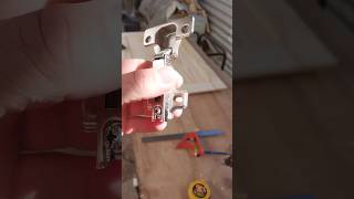 Como colocar bisagras de cazoleta woodworking tips carpinteria woodworking diy [upl. by Hoopen]