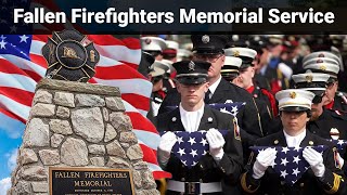 What Is The National Fallen Firefighters Memorial Service  Flag Facts [upl. by Airpal]