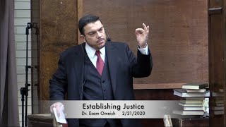 Establishing Justice  Dr Esam Omeish 2212020 [upl. by Dalt476]