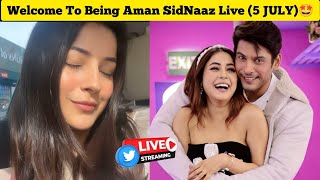 5 JULY Shehnaaz Gill New Look Story 🤩 Being Aman SidNaaz Fans Live 💫 [upl. by Oskar]