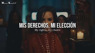 • SWINE  Demi Lovato Official Video  Letra en Español amp Inglés  HD [upl. by Lebbie452]