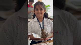 CHIREC Ganesh Chaturthi  Students creating EcoFriendly Clay Idols GaneshChaturthi EcoFriendly [upl. by Gnahc307]