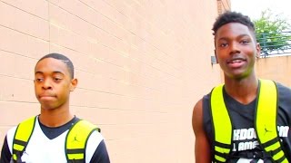 Damon Harge vs Elijah Hardy at CP3 Camp and Dunk Dog All American Game [upl. by Ananna]