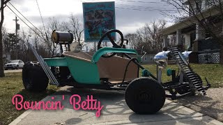 125cc RAT ROD GO KART REDONE [upl. by Elisha]