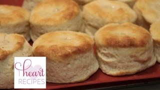 Easy Southern Buttermilk Biscuits  I Heart Recipes [upl. by Kifar]