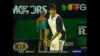 Agassi vs Dent Australian Open 2005 [upl. by Nataline]