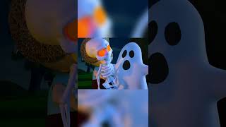 The ghost was scared of the skeleton  Dolly and Friends Cartoon [upl. by Aniez]