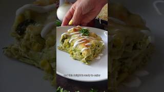 Traditional Pastel Azteca Recipe  Mexican Chicken Poblano Casserole shorts [upl. by Attehcram444]