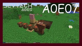 Sevtech Ages 311 Lets Play  Totemic red cedar creation and summoning the buffalo [upl. by Tnirb458]