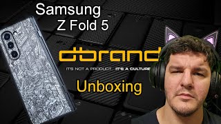 DBrand Z Fold 5 Grip Case UnboxingReview [upl. by Ahsinot413]