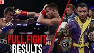 Vasiliy Lomachenko Vs Anthony Crolla Full Fight Results [upl. by Carlock]