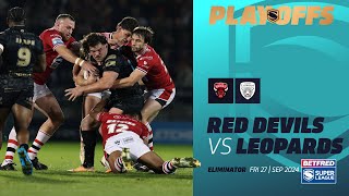 Highlights  Salford Red Devils v Leigh Leopards  2024 Betfred Super League Eliminator 1 [upl. by Cappella417]