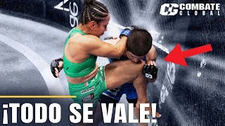 ¿La mujer MÁS FEROZ  Daniela Hernández vs Diana Mendoza  Combate Global 34 [upl. by Anasxor138]