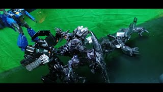 Transformers stop motion Ironhides epic battle Maxwell Prime Productions Contest Entry [upl. by Bohannon]