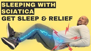 How to Sleep with Sciatica Leg Pain and Low Back Pain Relief Stretches and Tips  Dr Matthew Posa [upl. by Rhona]