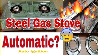 suryaflame Gas stoveStainless steel 2 burner Gas stove auto Ignition om your helper [upl. by Miett]