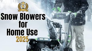 Best 6 Snow Blowers That Will CHANGE Your Winter Experience in 2025 [upl. by Haduhey]