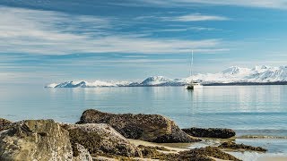 Ski amp Sail Lyngenalpen  Skitouren Norwegen vom Schiff [upl. by Lucchesi611]