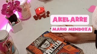 ASMR MARIO MENDOZA AKELARRE LECTURA SUSURRADA [upl. by Noraj]