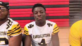 Randallstown football preseason interviewBaltimore County football media day 081323 [upl. by Milena974]