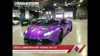 2023 LAMBORGHINI HURACAN STO [upl. by Norrehs924]