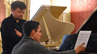 Dmitry Shishkin in Masterclass Mikhail Dubov plays Medtner  Canzona Serenata Bayreuth 2023 [upl. by Puklich]