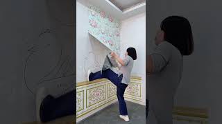 Part 189 New house decoration style Background wall decoration Old house renovation👍 [upl. by Otit]