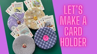 Let’s make a playing card holder [upl. by Lorenz]