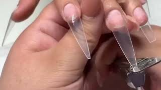 Easy coffin nail tips [upl. by Luas]