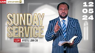 THE AGCOM SUNDAY SERVICE BROADCAST WITH APOSTLE JOHN CHI 12052024 [upl. by Aekal1]