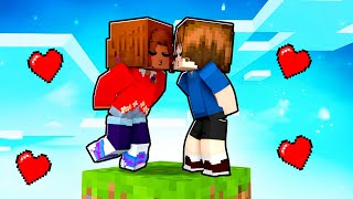 LOCKED on ONE BLOCK with Gregroy and Cassie in Minecraft [upl. by Stetson]