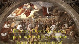 Domine Dominus Noster  Gregorian Chant Catholic Hymns [upl. by Kaule175]