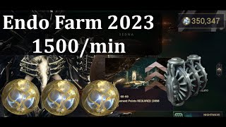 Warframe Where and how to farm Endo  1500 Endomin  Best Endo Farm [upl. by Assirahc]