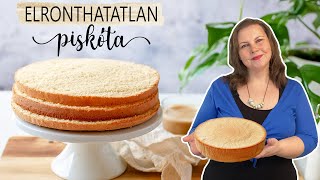 Elronthatatlan torta piskóta [upl. by Llejk]