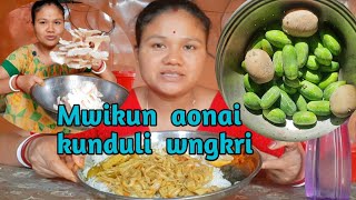 Mwikun aonai kunduli wngkri 😛👌bodofood eatingshow mukbang viralvideo kanjumoni [upl. by Kimmel]