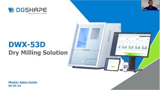 Roland DGShape DWX 53D Dry Milling Solution [upl. by Nodal248]