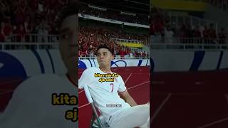 Marselino lagi santai kawan  dubbing bola Indonesia vs Arab Saudi shorts dubbingbola [upl. by Sklar]