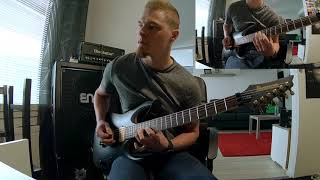 Children of Bodom  Platitudes and Barren Words guitar cover [upl. by Ozne]