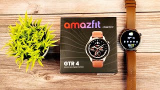 Amazfit GTR 4 Unboxing And First Impressions [upl. by Ellac]