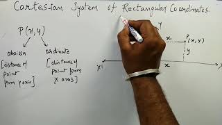 Cartesian System of Rectangular Co ordinate Part 1  location of point  Kamaldheeriya [upl. by Dami]