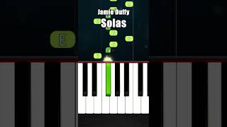 Jamie Duffy  Solas  BEGINNER Piano Tutorial [upl. by Sucram]