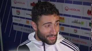 Nabil Fekir réagit après la victoire face à lAs Monaco grâce à lui [upl. by Nymzaj]