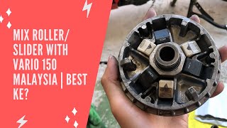 Honda Vario 150 Malaysia Mix Dr Pulley  Pickup  Top Speed increase [upl. by Leelahk]