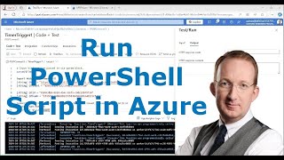 Run Scheduled PowerShell Script in Azure [upl. by Olva316]